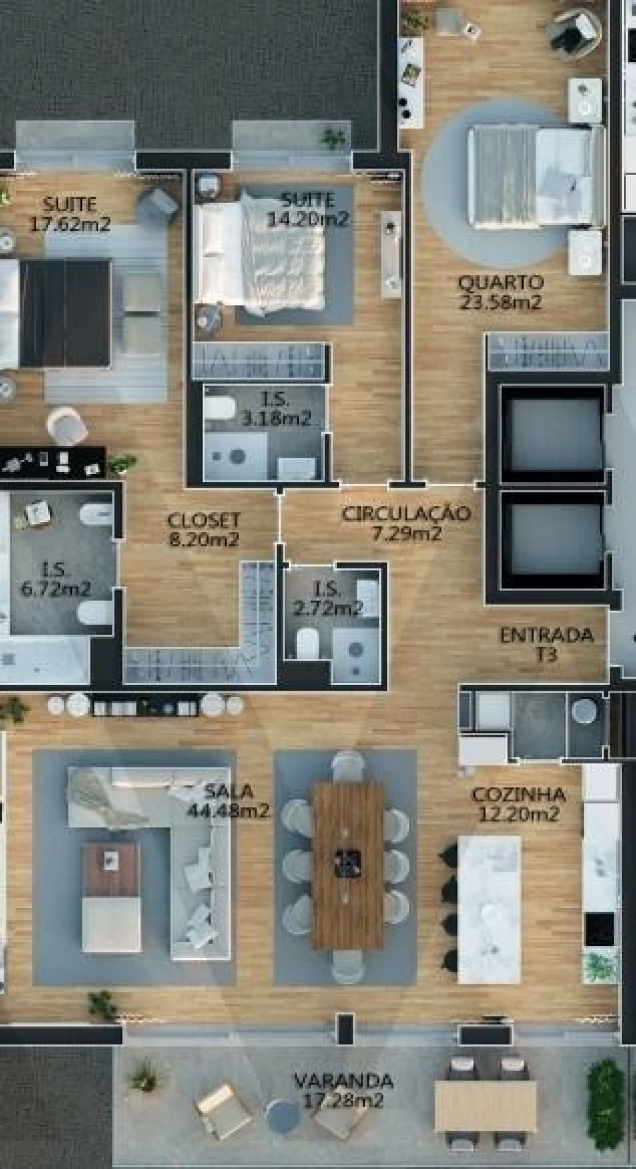 Apartamento T3 para Venda em Campolide Foto 17