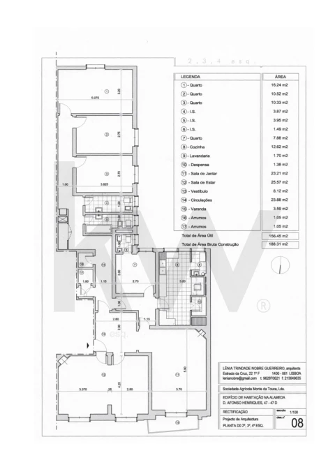 Apartamento T4 para Arrendamento em Arroios