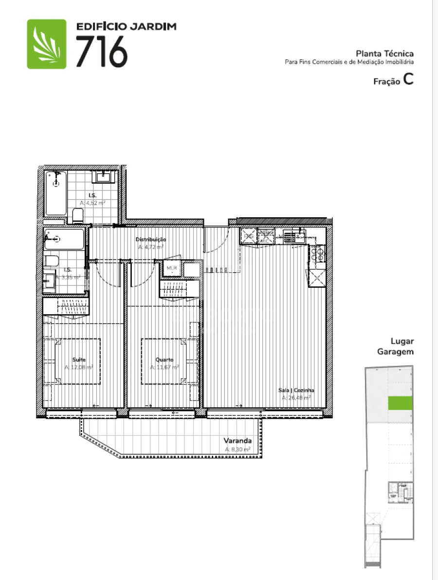 Apartamento T2 para Venda em Santa Marinha e São Pedro da Afurada Foto 8