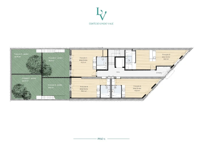 Apartamento para Venda em Paranhos Planta 1