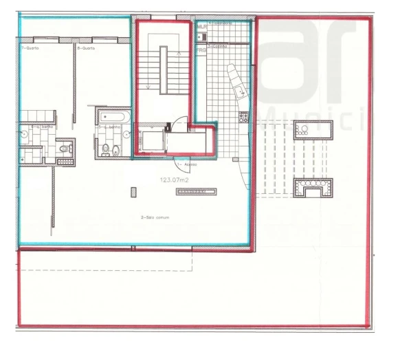 Apartamento T3 para Venda em Nossa Senhora da Conceição, São Pedro e São Dinis Foto 24