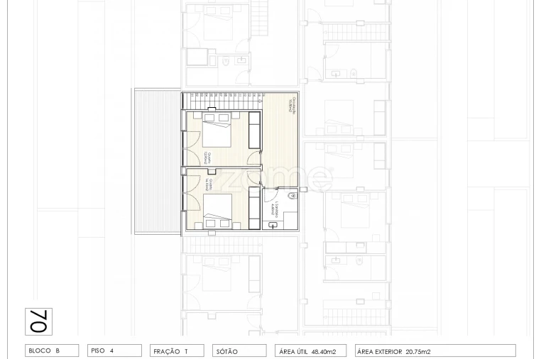 Apartamento T2 para Venda em Arca e Ponte de Lima Foto 24