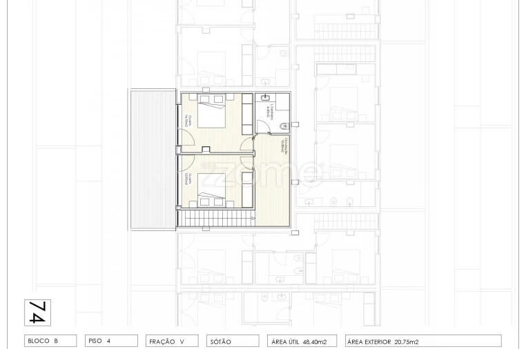 Apartamento T2 para Venda em Arca e Ponte de Lima Foto 21