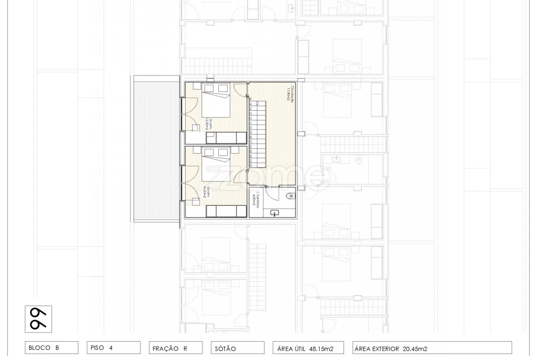 Apartamento T2 para Venda em Arca e Ponte de Lima Foto 20