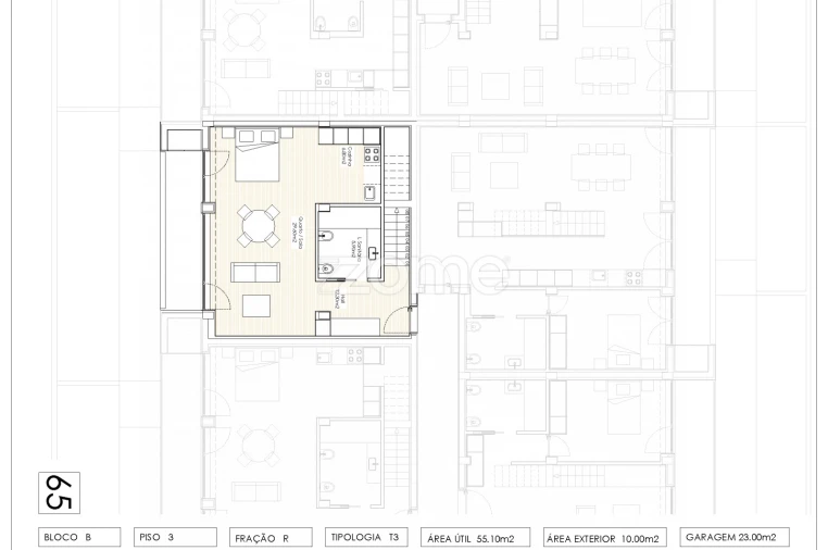 Apartamento T2 para Venda em Arca e Ponte de Lima Foto 21