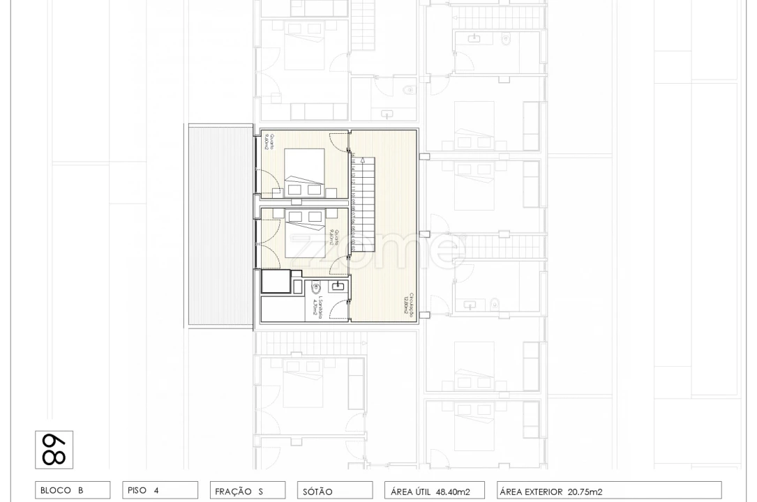 Apartamento T2 para Venda em Arca e Ponte de Lima Foto 21