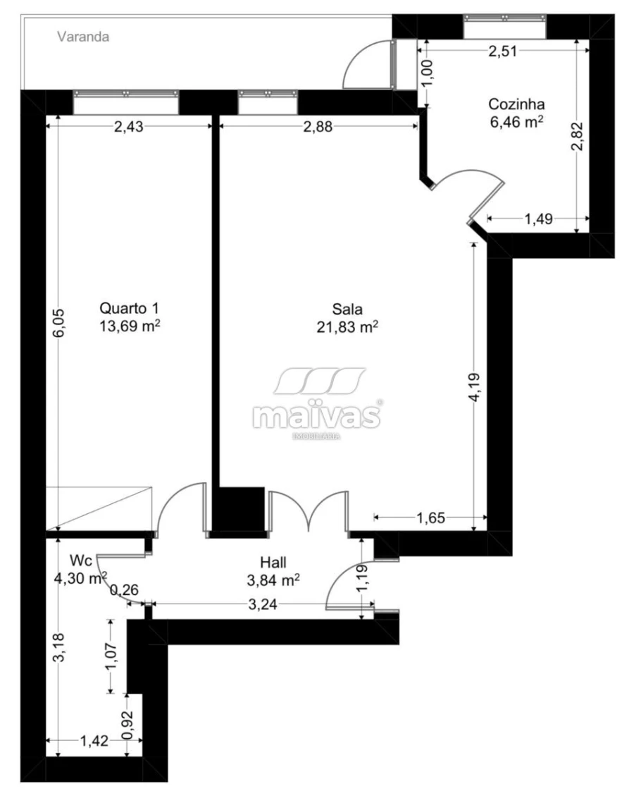 Apartamento T1 para Venda em Matosinhos e Leça da Palmeira Foto 27