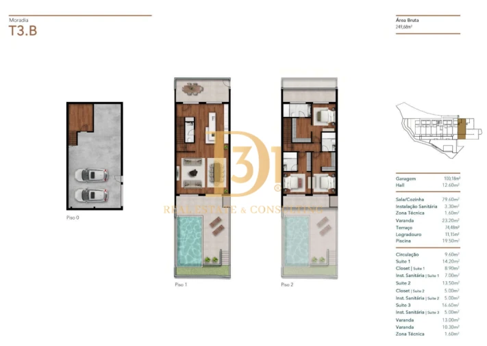 Moradia T3 para Venda em Funchal (Santa Luzia) Foto 2