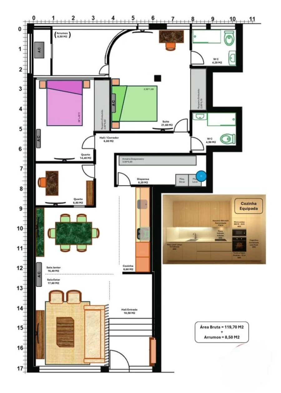 Apartamento T2 para Venda em Matosinhos e Leça da Palmeira Foto 26