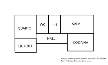 Apartamento T2 para Venda em São João da Madeira
