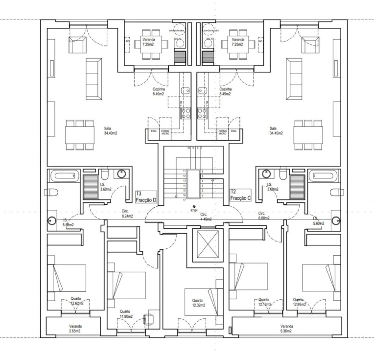 Apartamento T3 para Venda em Corroios Foto 31