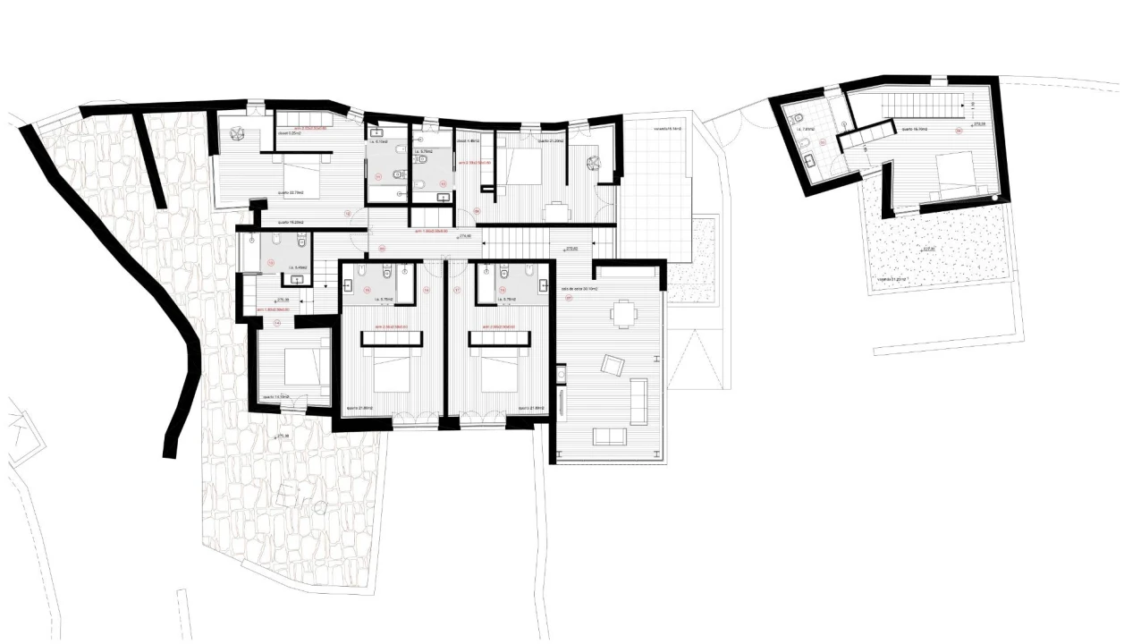 Moradia T6 para Venda em Termas de São Vicente Foto 37