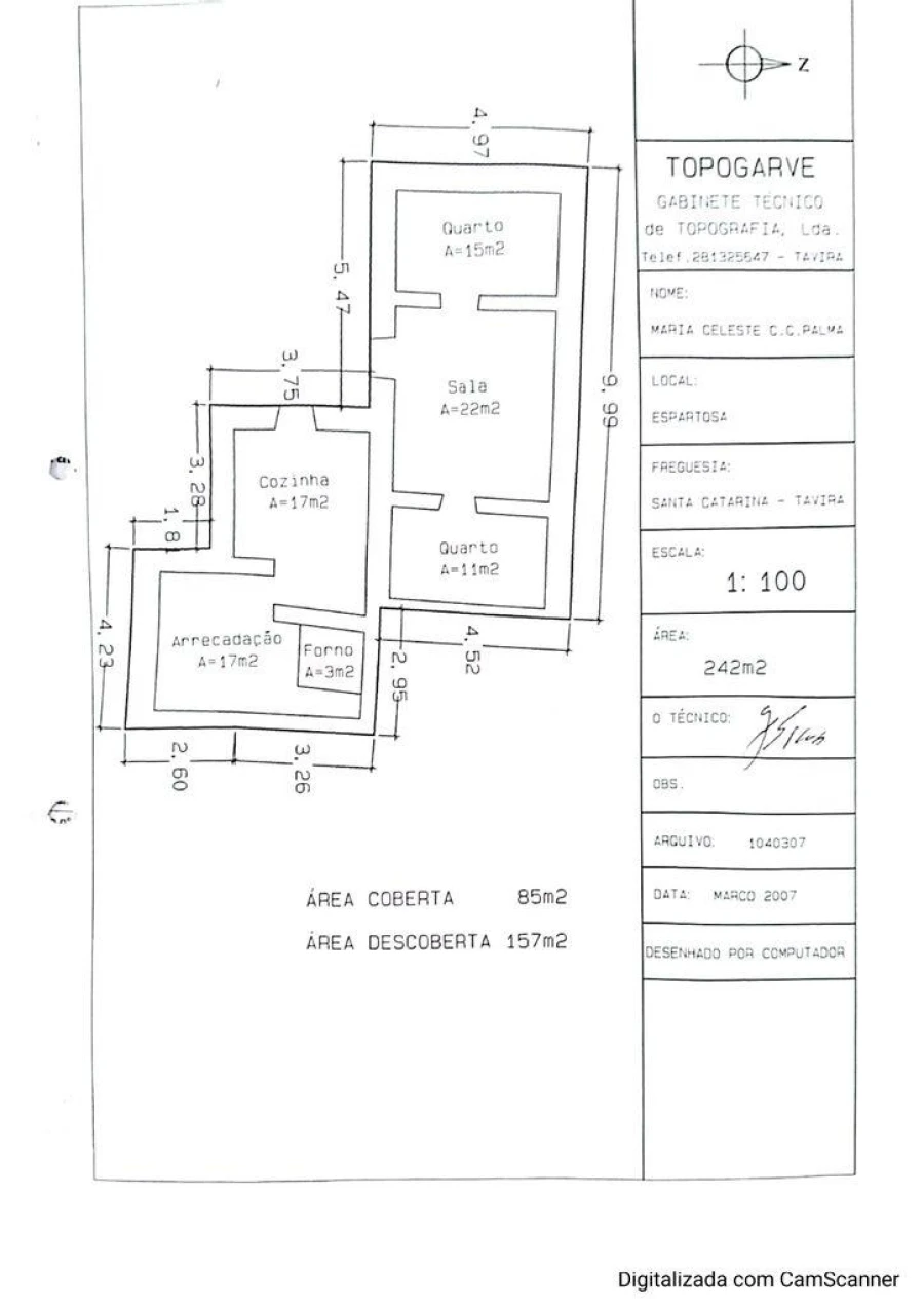 Moradia T2 para Venda em Santa Catarina da Fonte do Bispo Foto 21