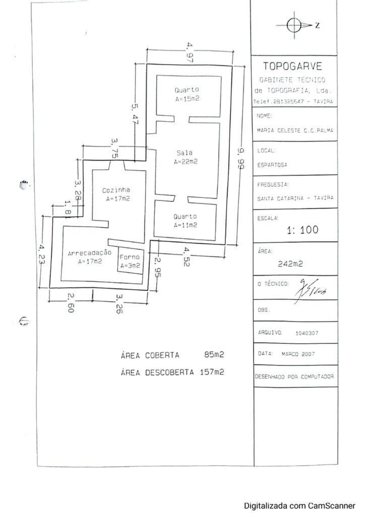 Moradia T2 para Venda em Santa Catarina da Fonte do Bispo Foto 21