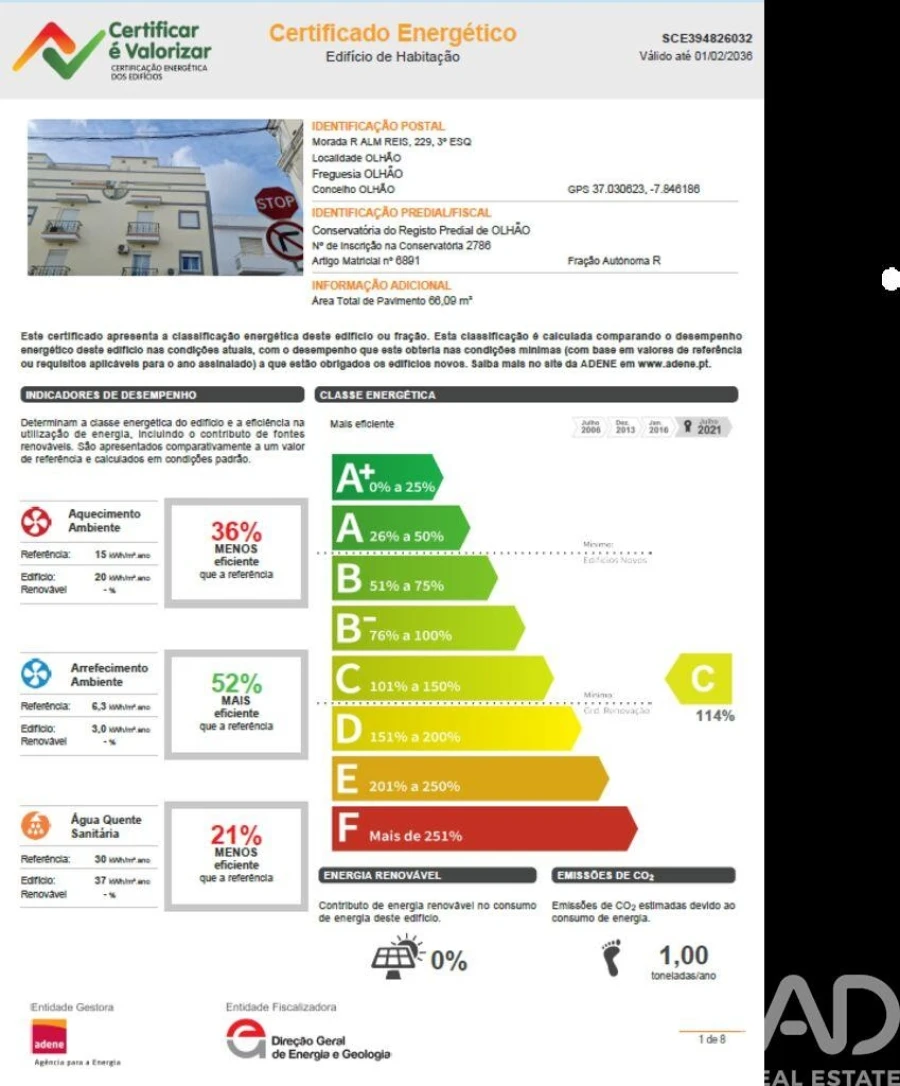 Apartamento T2 para Venda em Olhão Foto 21
