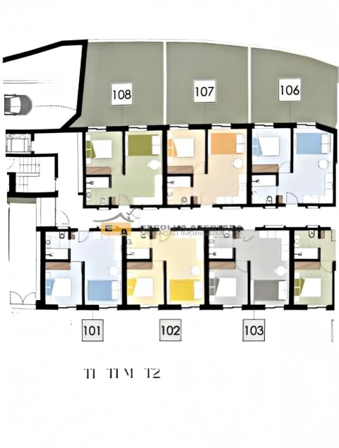 Apartamento T1 para Venda em Paranhos