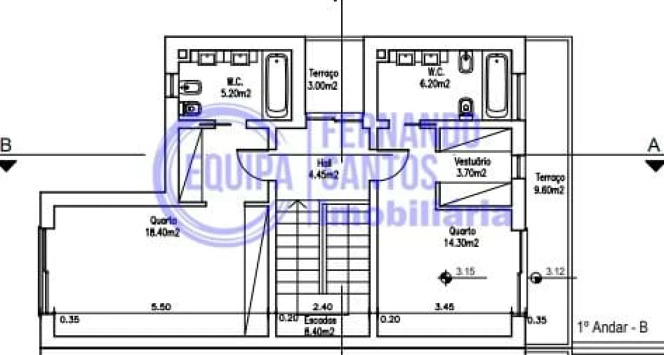 Moradia T3 para Venda em São Silvestre Foto 12
