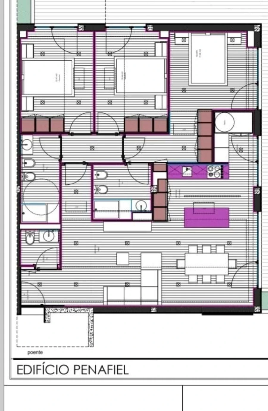 Apartamento T3 para Venda em Penafiel Foto 33