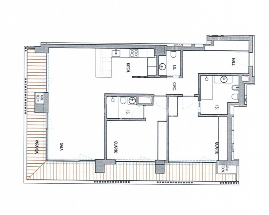 Apartamento T2 para Venda em Avenidas Novas Foto 41