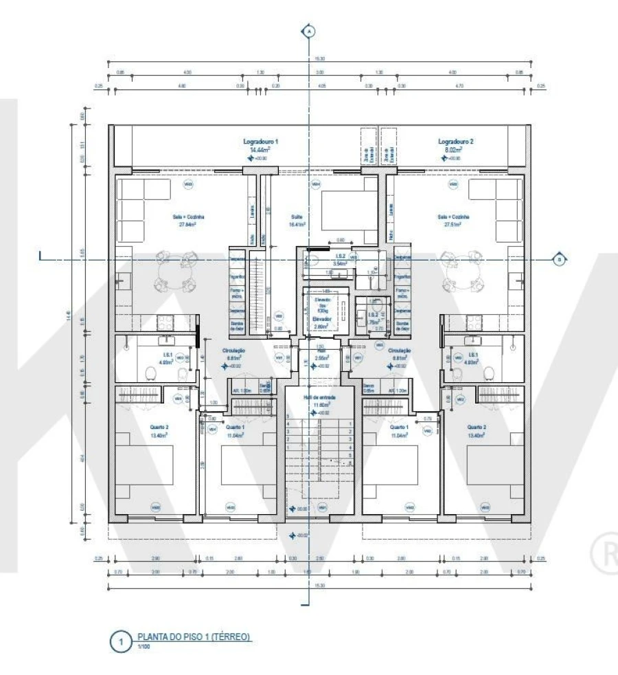 Apartamento T3 para Venda em Cachopo Foto 14