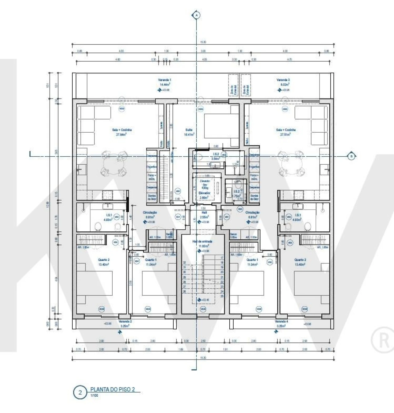 Apartamento T2 para Venda em Cachopo Foto 13