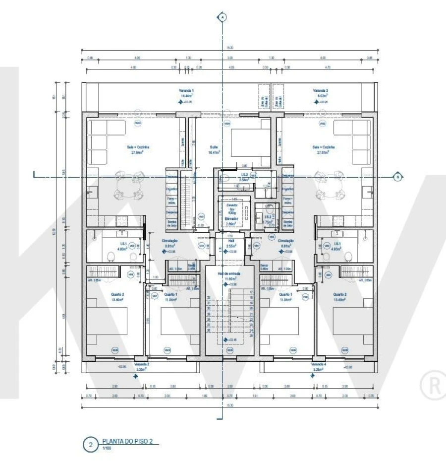Apartamento T2 para Venda em Cachopo Foto 13