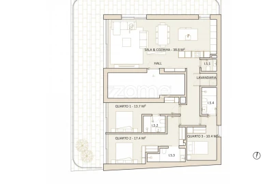 Apartamento T3 para Venda em Lordelo do Ouro e Massarelos