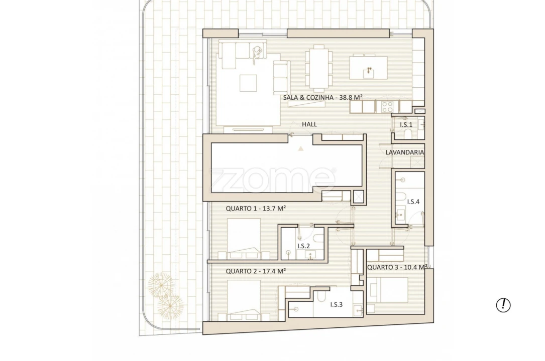 Apartamento T3 para Venda em Lordelo do Ouro e Massarelos Foto 16
