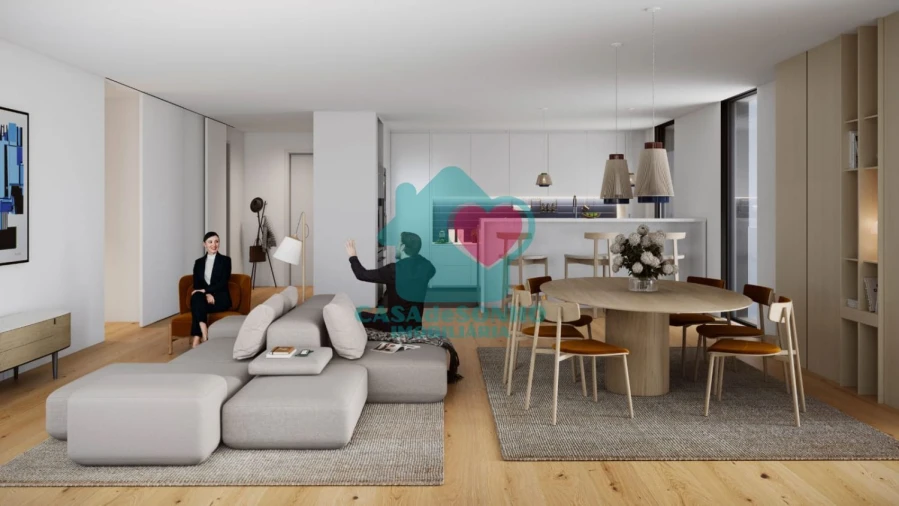 Apartamento T2 para Venda em Branca Foto 3