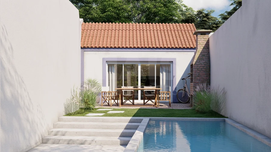 Moradia T2 para Venda em Ribafria e Pereiro de Palhacana