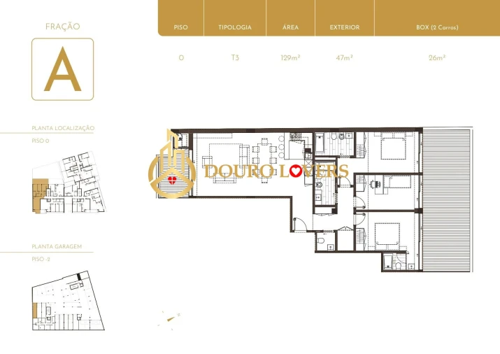 Apartamento T3 para Venda em São Felix da Marinha Foto 29