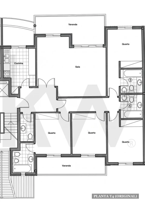 Apartamento T4 para Venda em Cascais e Estoril