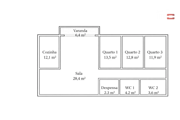 Apartamento T3 para Venda em Montijo e Afonsoeiro Foto 27