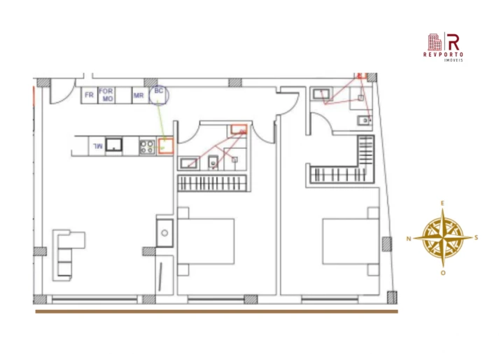 Apartamento T2 para Venda em Lamego (Almacave e Sé) Foto 37