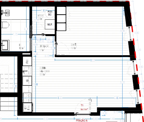 Apartamento T1 para Venda em Custóias, Leça do Balio e Guifões Foto 8