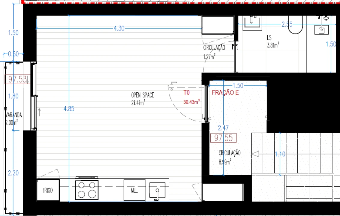Apartamento T0 para Venda em Custóias, Leça do Balio e Guifões Foto 8