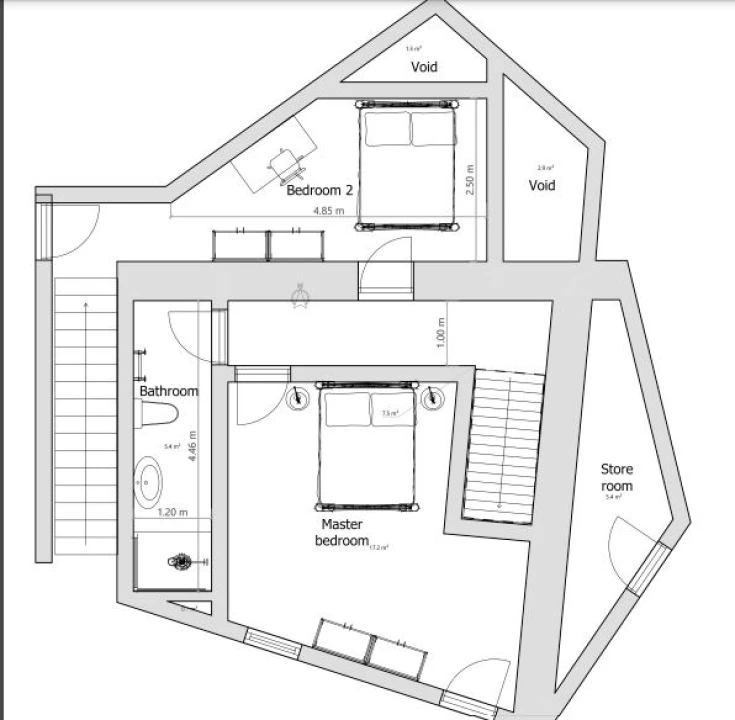 Moradia T2 para Venda em Póvoa de Rio de Moinhos e Cafede Foto 21