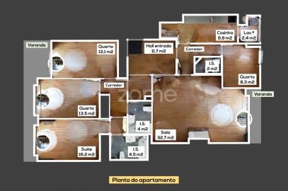 Apartamento T4 para Arrendamento em Cedofeita, Santo Ildefonso, Sé, Miragaia, São Nicolau e Vitória