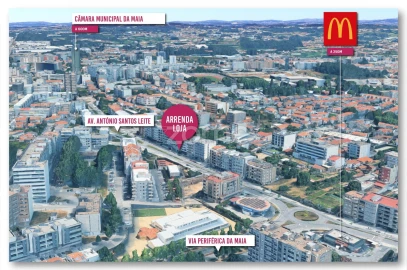 Negócio para Arrendamento em Cidade da Maia