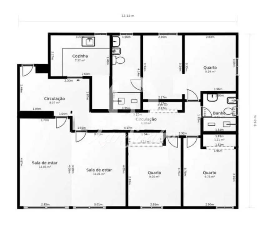 Apartamento T3 para Venda em Barcelos, V.Boa, V.Frescainha Foto 28