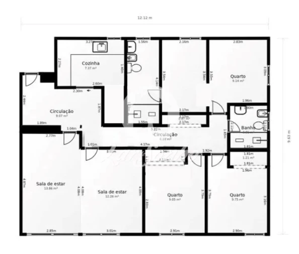 Apartamento T3 para Venda em Barcelos, V.Boa, V.Frescainha Foto 28