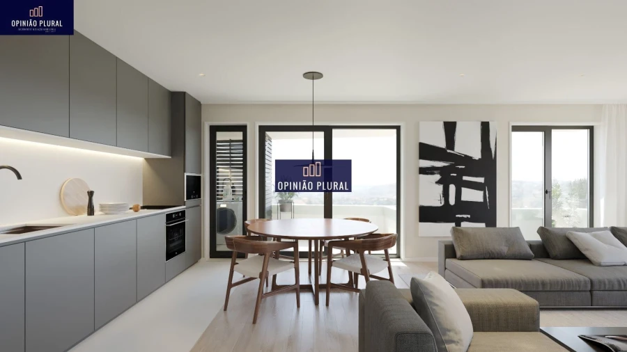 Apartamento T1 para Venda em Gulpilhares e Valadares Foto 4