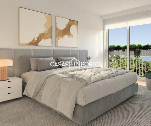 Apartamento T1 para Venda em Canidelo Foto 2