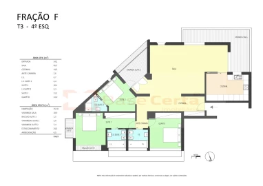 Apartamento T3 para Venda em Santa Clara