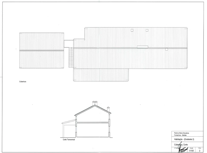 Quinta T8 para Venda em Melides Planta 2