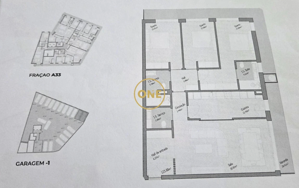 Apartamento T3 para Venda em Bougado (São Martinho e Santiago) Foto 14