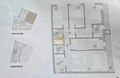 Apartamento T3 para Venda em Bougado (São Martinho e Santiago)