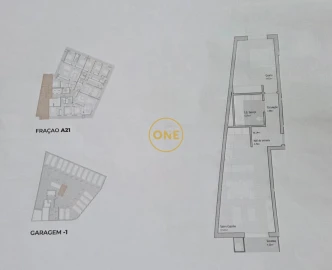Apartamento T1 para Venda em Bougado (São Martinho e Santiago)