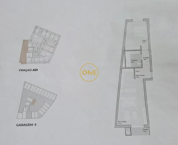 Apartamento T1 para Venda em Bougado (São Martinho e Santiago) Foto 14
