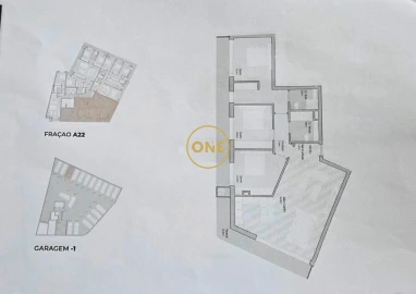 Apartamento T3 para Venda em Bougado (São Martinho e Santiago)